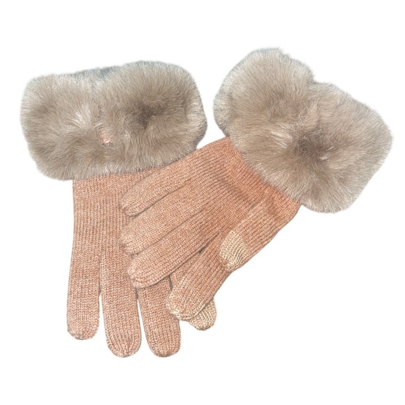 ECHO - Wool & Cashmere Zip Gloves - Picture 2 of 3
